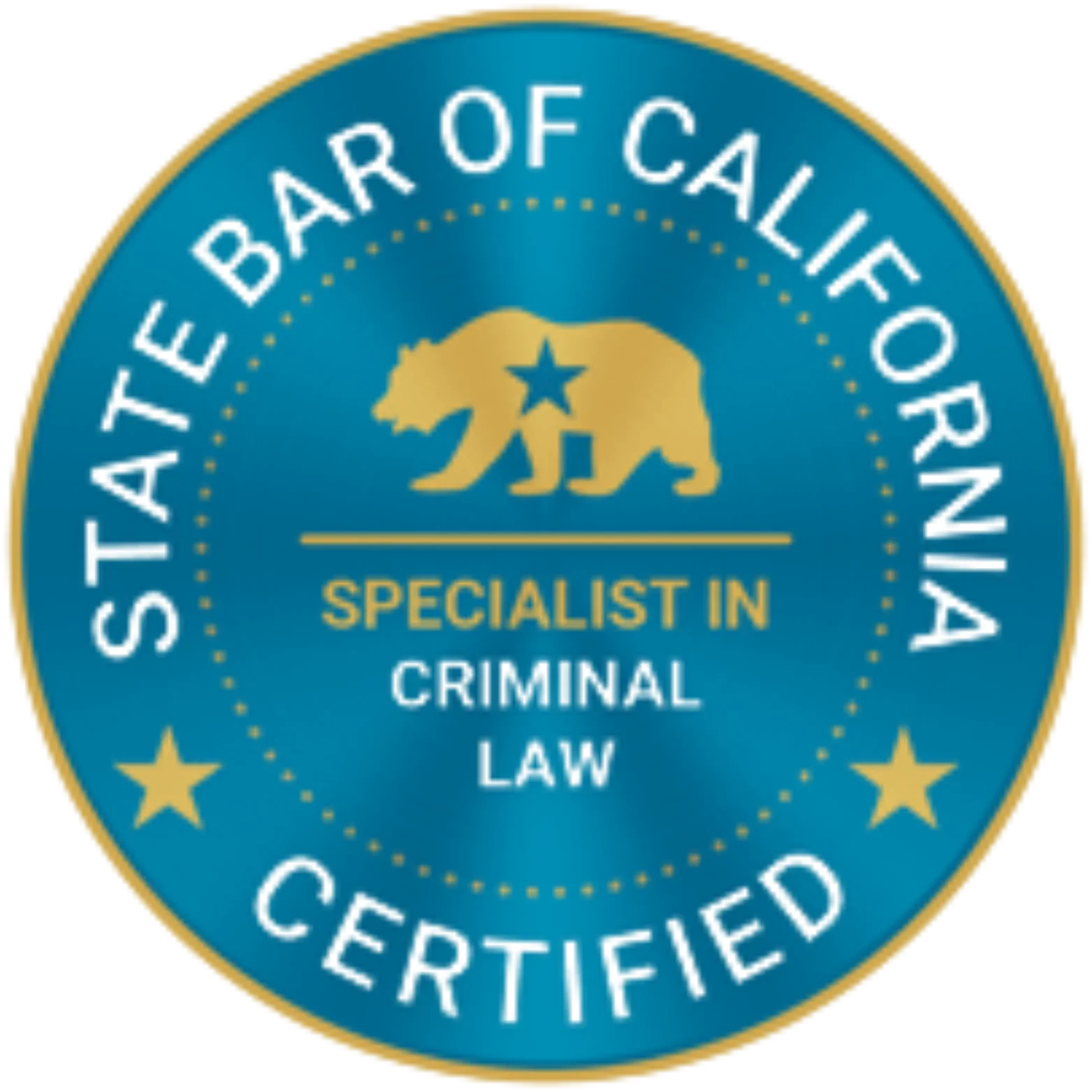 State Bar of California Certified in Criminal Defense